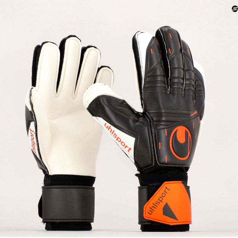 Mănuși de portar uhlsport Speed Contact Soft Flex Frame negru-albe 101126701 9