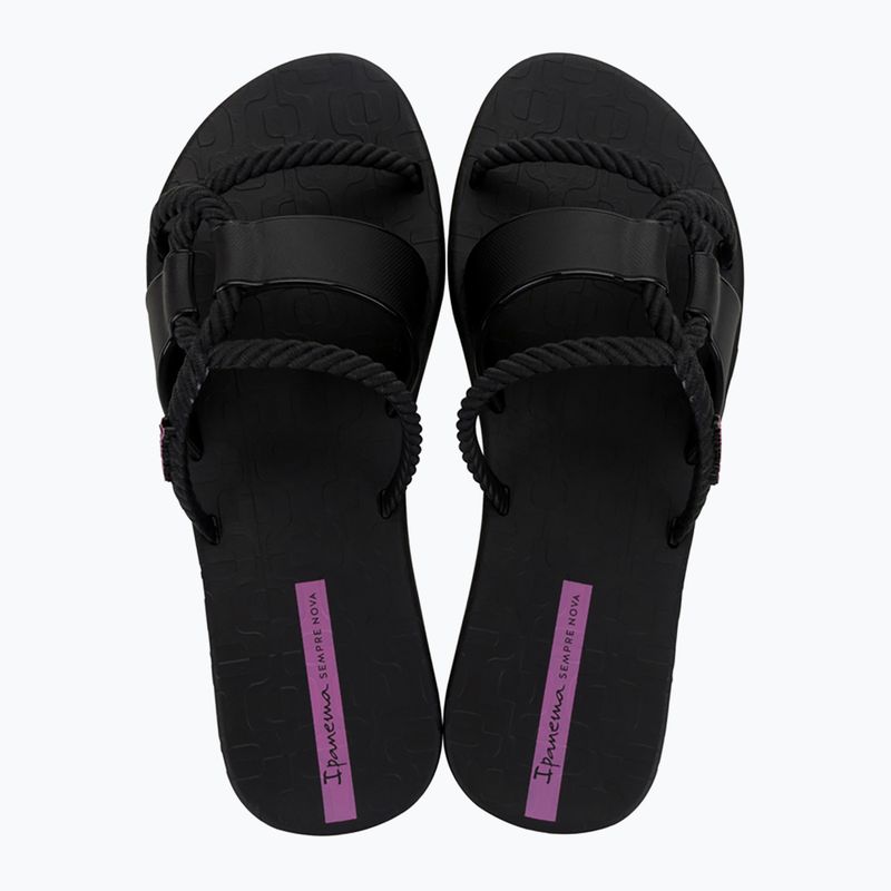 Papuci pentru femei Ipanema Diversa Slide black/lilac 9