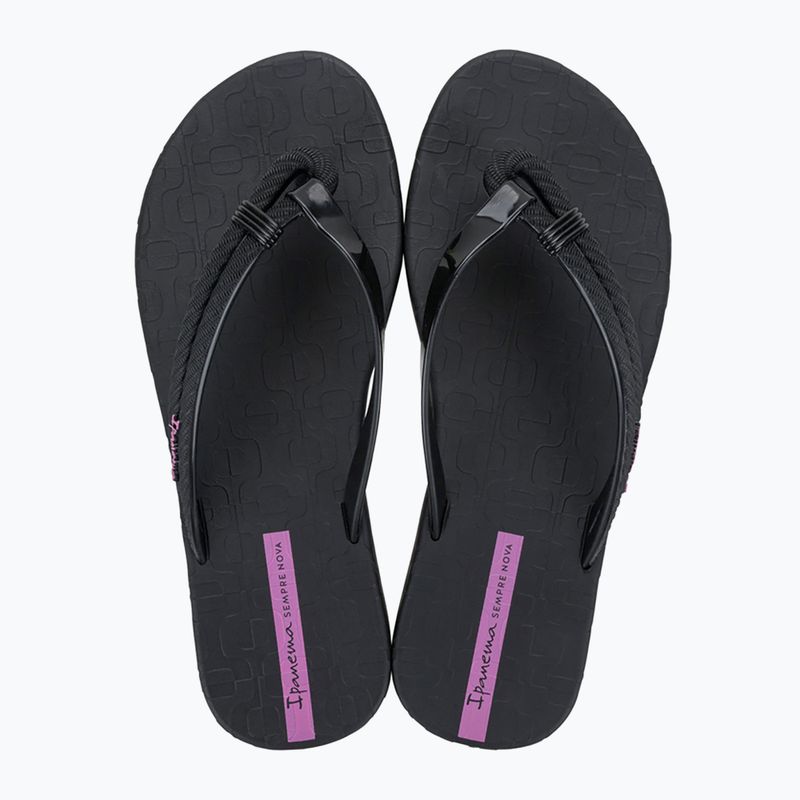 Papuci pentru femei   Ipanema Diversa black/lilac 2