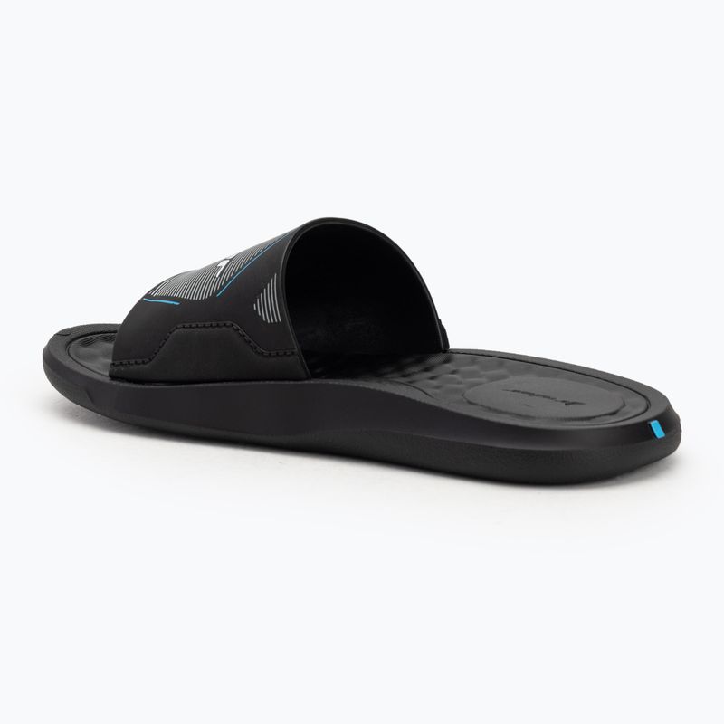 Papuci pentru copii RIDER Step Slide Kid black/grey/white 3