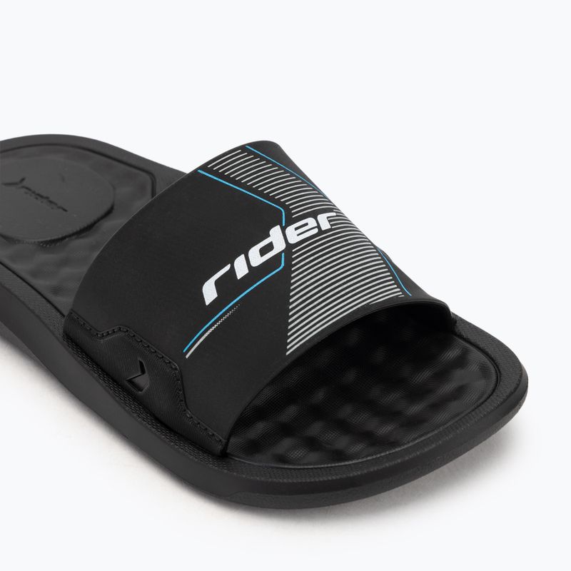 Papuci pentru copii RIDER Step Slide Kid black/grey/white 7