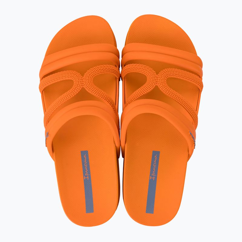 Papuci pentru femei Ipanema Walk Slide orange/orange/blue 2