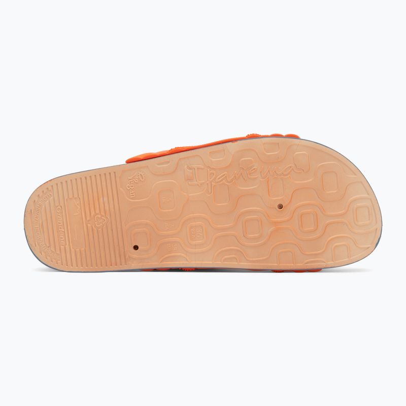 Papuci pentru femei Ipanema Walk Slide orange/orange/blue 4