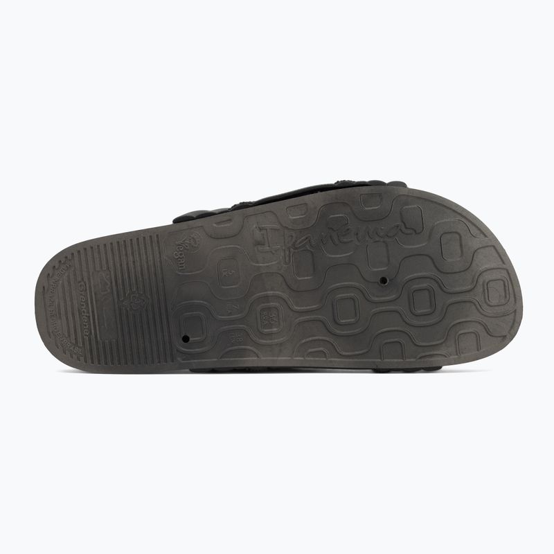 Papuci pentru femei Ipanema Walk Slide black/black/brown 4