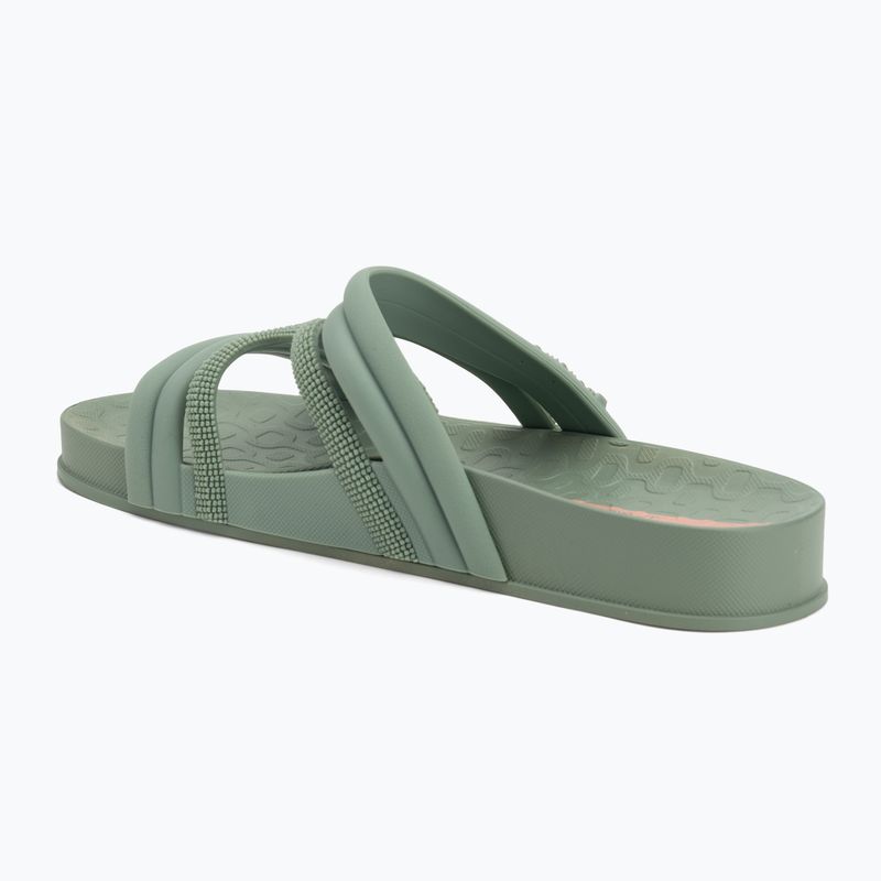 Papuci pentru femei Ipanema Walk Slide green/green/pink 3