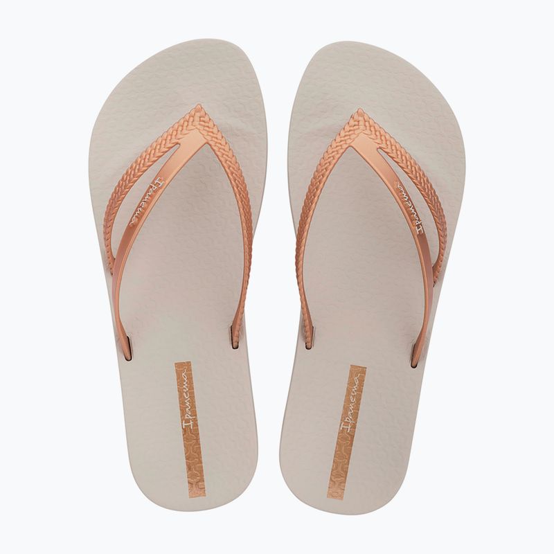 Șlapi pentru femei Ipanema Bossa Soft V beige/gold 2