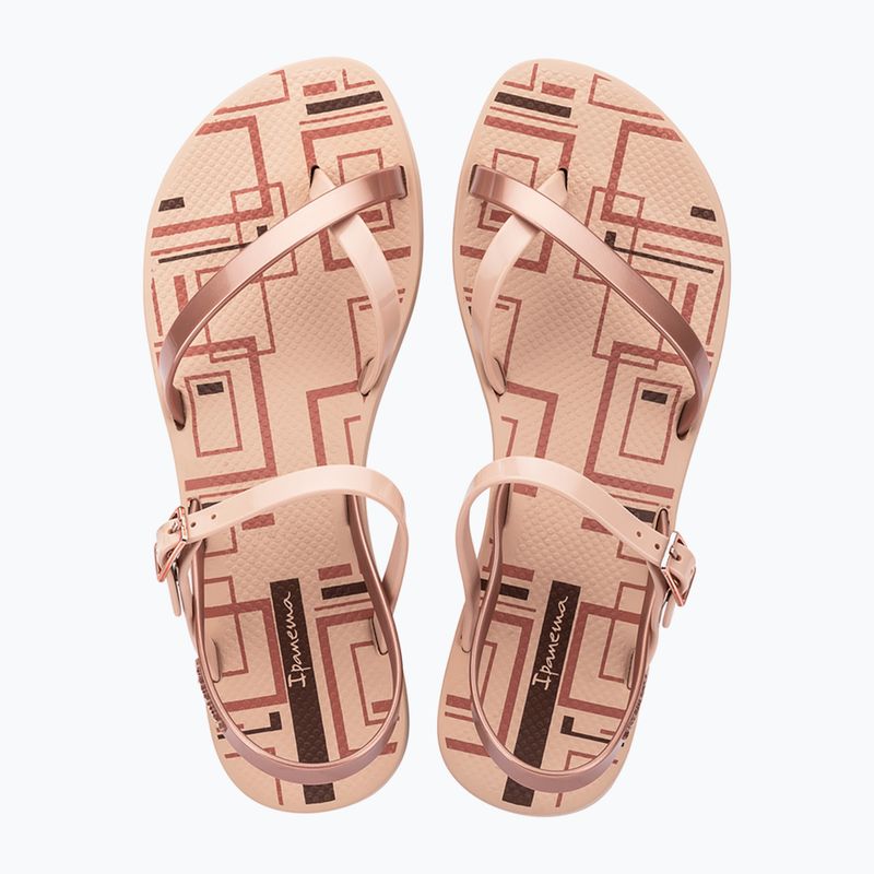 Sandale pentru femei Ipanema Fashion Sand VIII beige/pink/brown 2