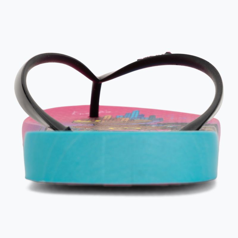 Șlapi pentru femei Ipanema Graffiti V pink/black/blue 6