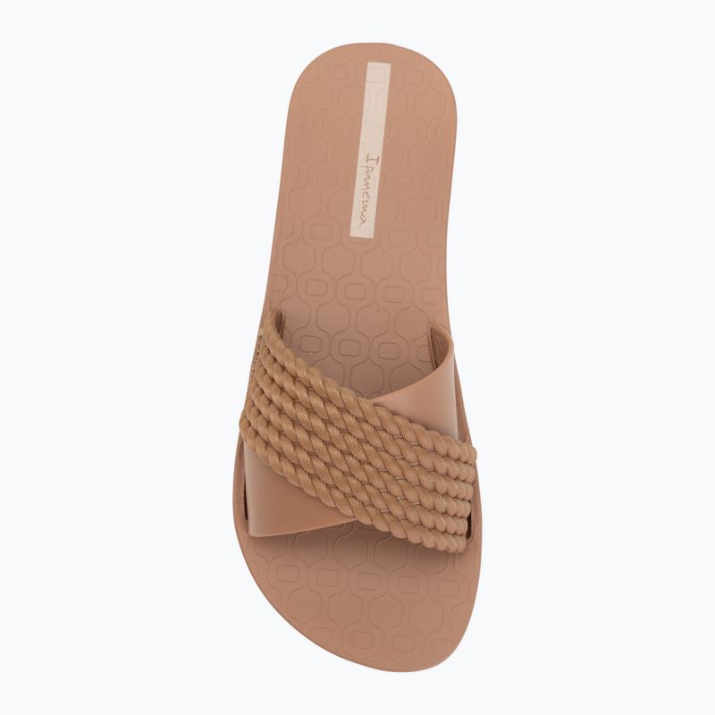Papuci pentru femei Ipanema Street II brown/brown/beige 5