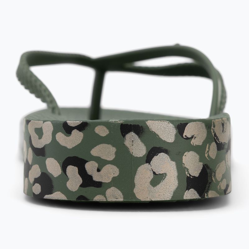 Șlapi pentru femei Ipanema Bossa Soft V green/gold 6