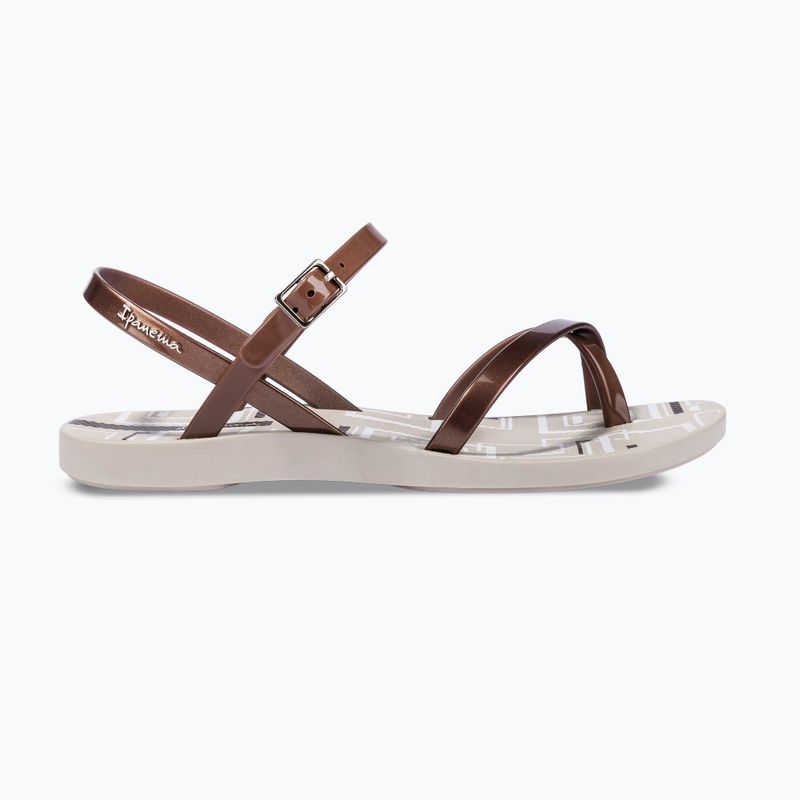 Sandale pentru femei Ipanema Fashion Sand VIII Beige/Metallic Pink