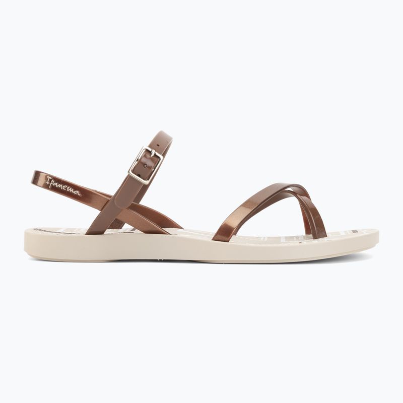 Sandale pentru femei Ipanema Fashion Sand VIII Beige/Metallic Pink 2