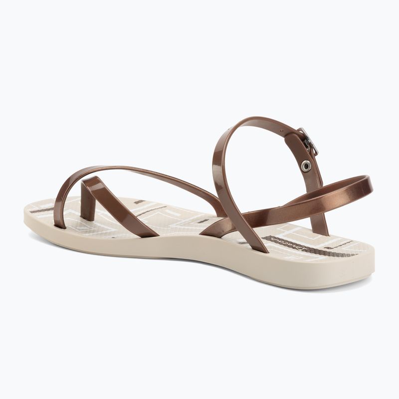Sandale pentru femei Ipanema Fashion Sand VIII Beige/Metallic Pink 3