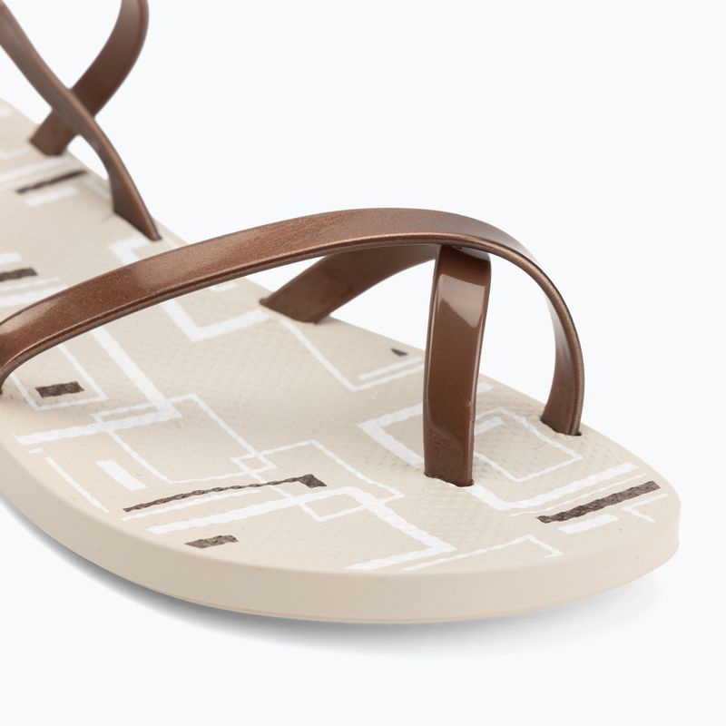 Sandale pentru femei Ipanema Fashion Sand VIII Beige/Metallic Pink 7