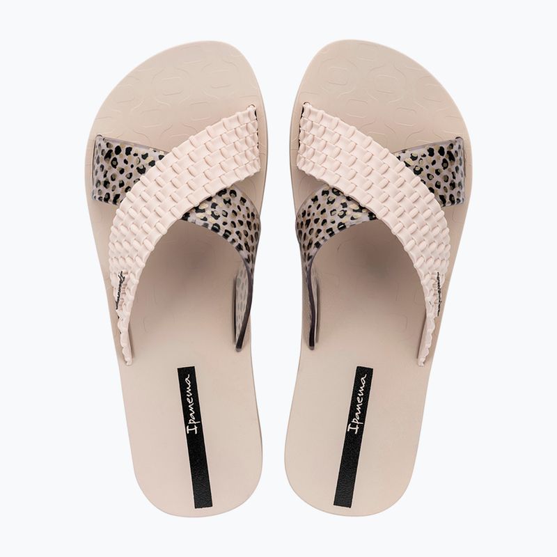 Papuci pentru femei Ipanema Sense Slide beige/beige/black 3