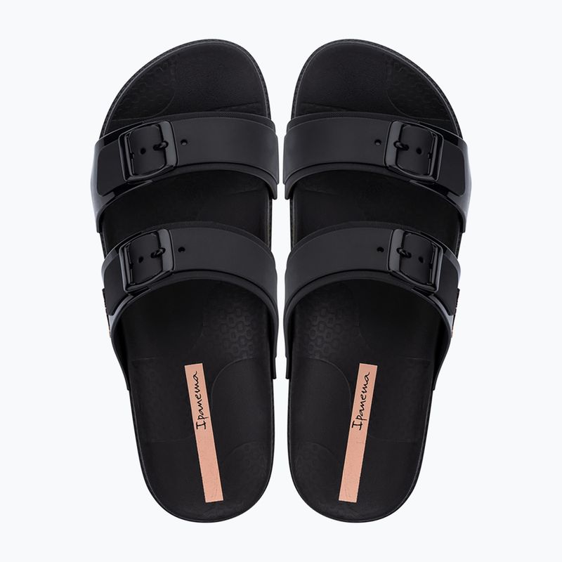Papuci pentru femei Ipanema Leme Slide black/beige 3