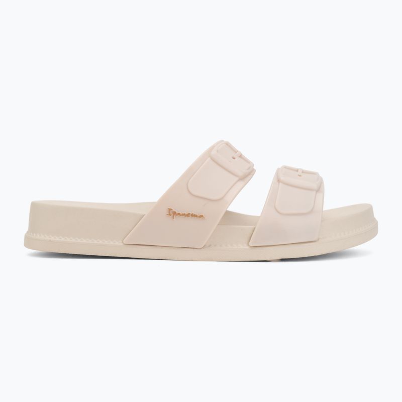 Papuci pentru femei Ipanema Leme Slide beige/black 2