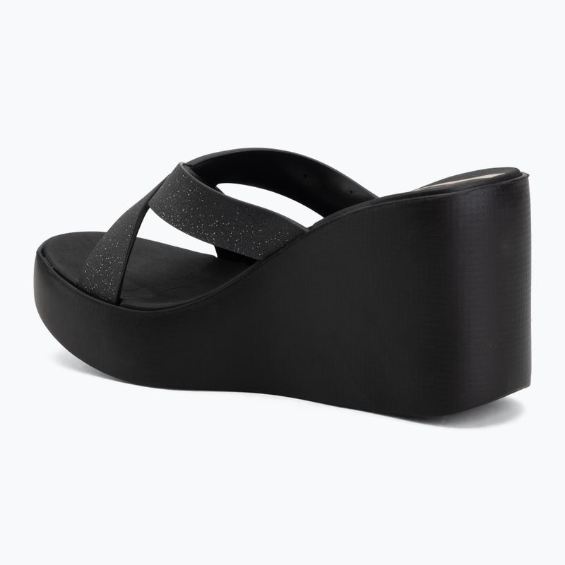 Papuci pentru femei Ipanema High Fashion II Slide black/glitter/beige 3