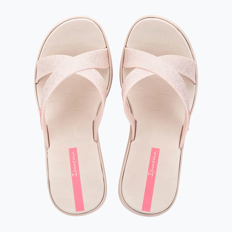 Papuci pentru femei Ipanema High Fashion II Slide beige/glitter/pink 2