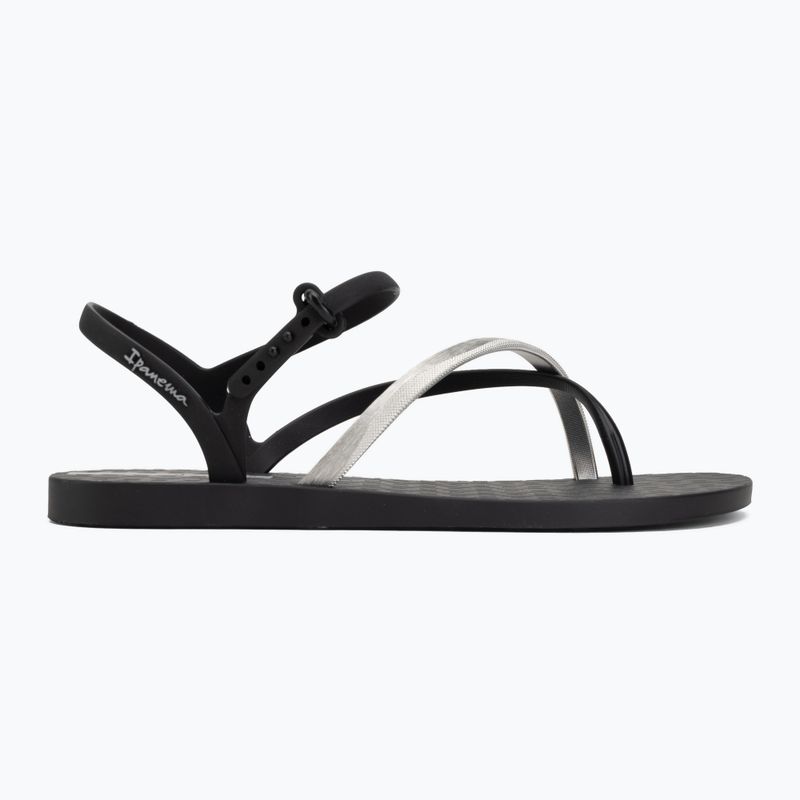 Sandale pentru femei Ipanema Elegant black/silver 2