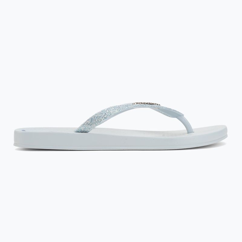 Șlapi pentru femei Ipanema Anatomica Lolita light blue/glitter blue 2