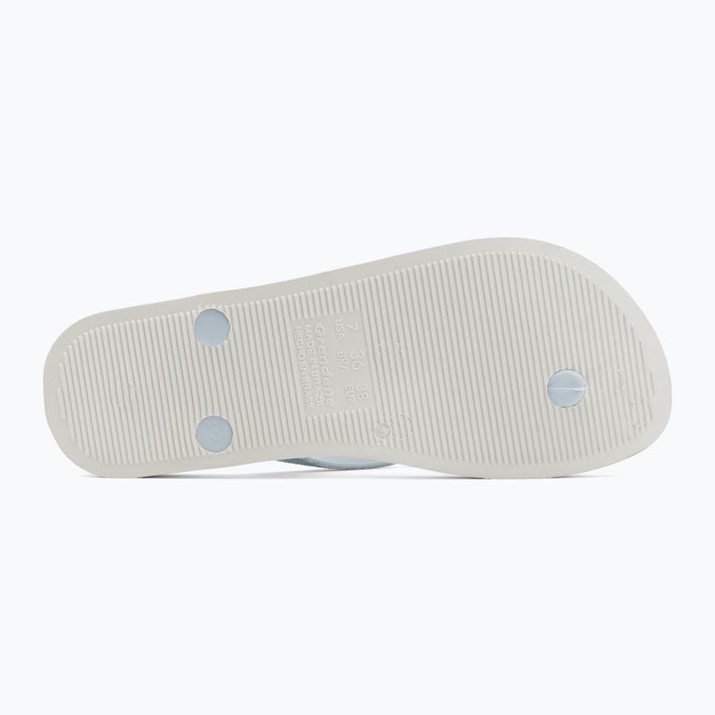 Șlapi pentru femei Ipanema Anatomica Lolita light blue/glitter blue 4