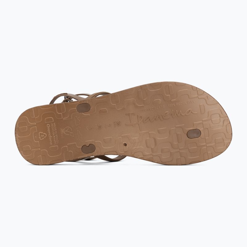 Sandale pentru femei Ipanema Atena brown/yellow 4