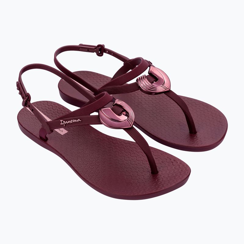 Sandale pentru femei Ipanema Classic Dreamy burgundy/burgundy/metallic