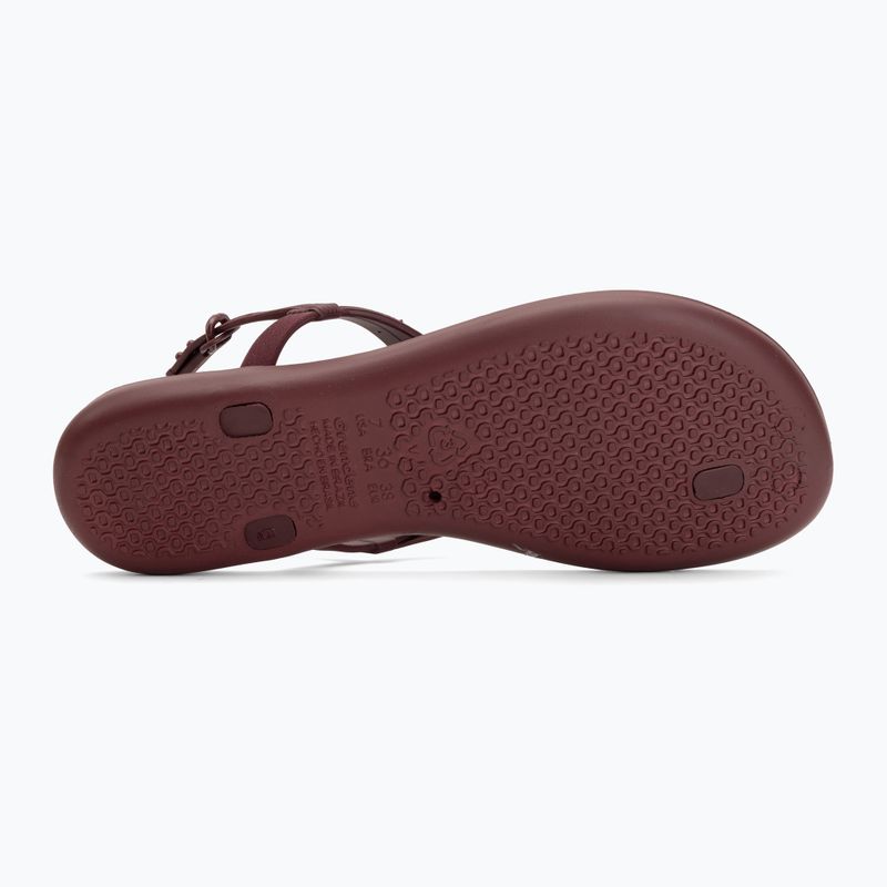 Sandale pentru femei Ipanema Classic Dreamy burgundy/burgundy/metallic 4