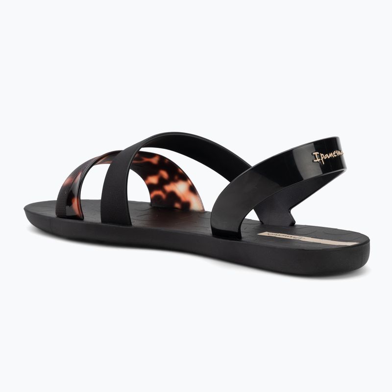 Sandale pentru femei Ipanema Vibrant Sand black/turtle/beige 3