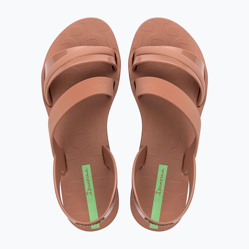 Sandale pentru femei Ipanema Vibrant Sand brown/brown/green 2