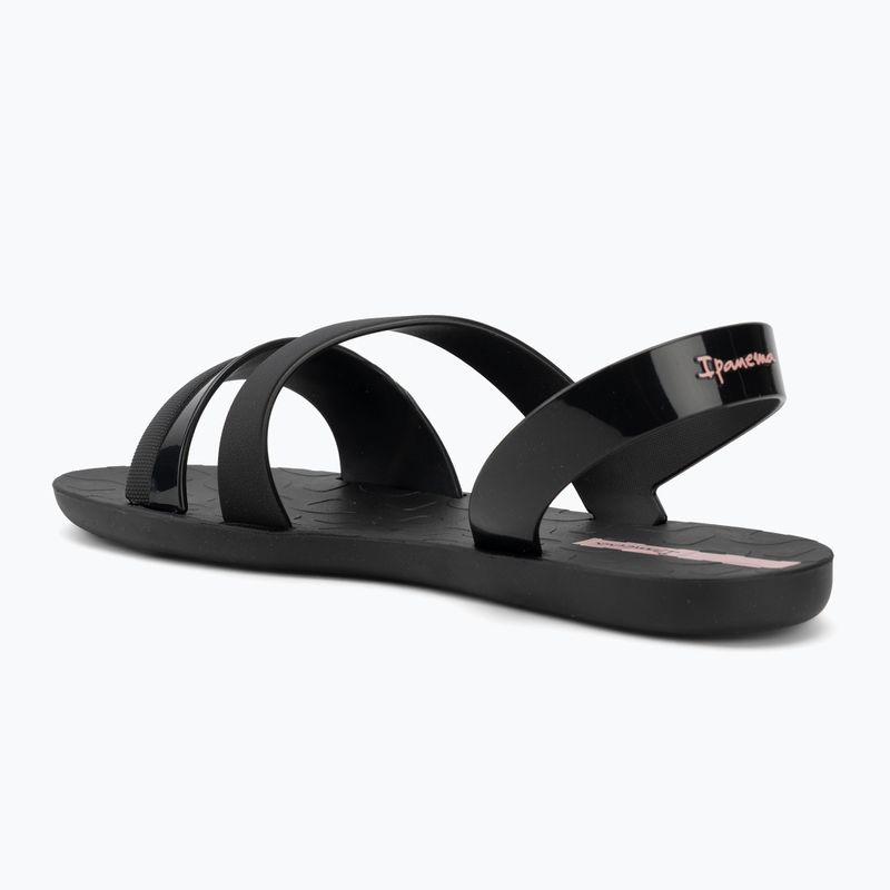 Sandale pentru femei Ipanema Vibrant Sand black/black/pink 3