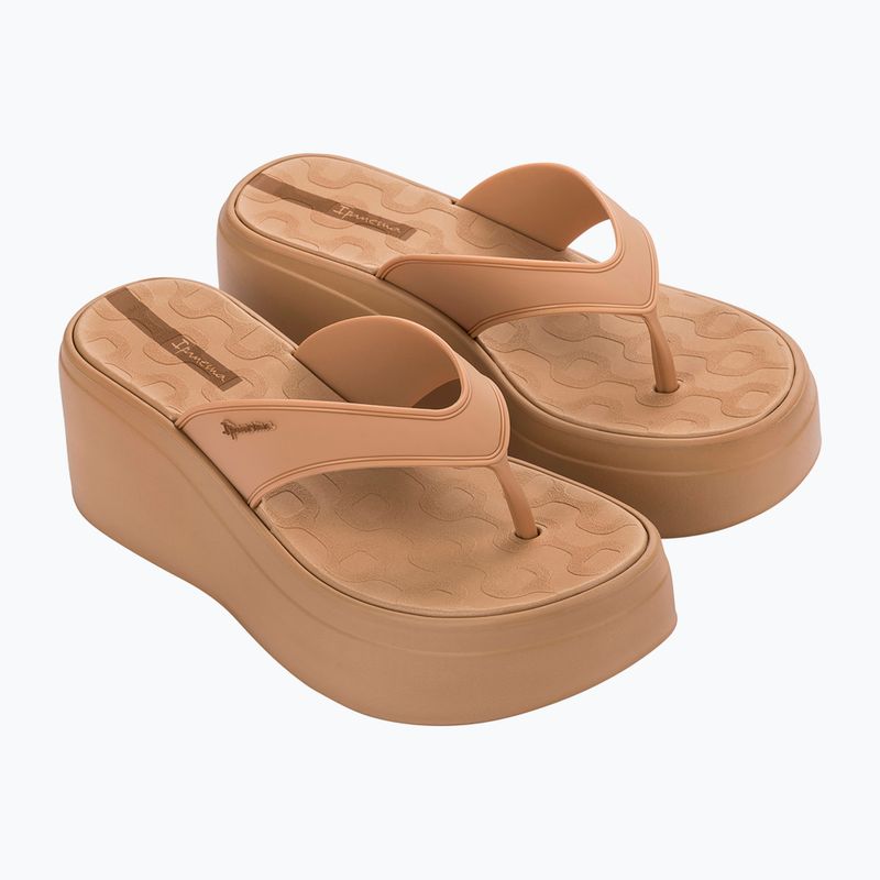 Șlapi pentru femei Ipanema Solaris beige/beige/brown 2