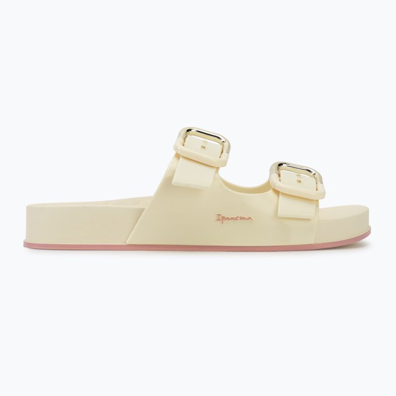 Papuci pentru femei Ipanema Shore beige/beige/pink 2