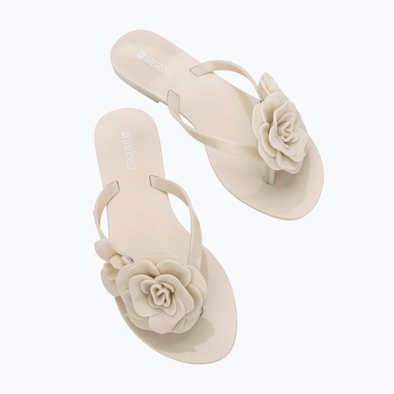 Șlapi pentru femei Melissa Harmonic Petals Ad beige 5