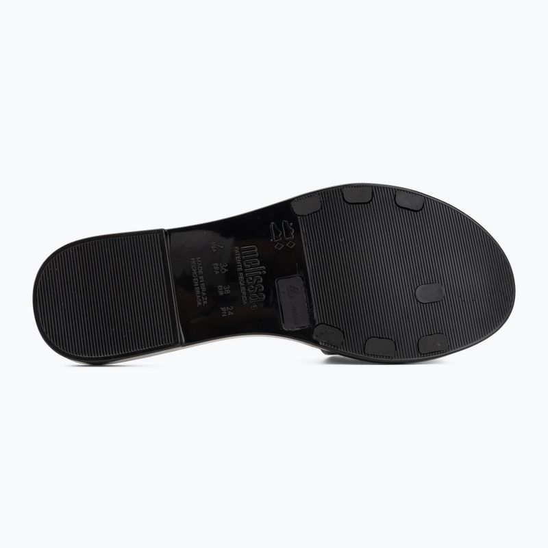 Șlapi pentru femei Melissa Babe Petals Ad black/beige 4