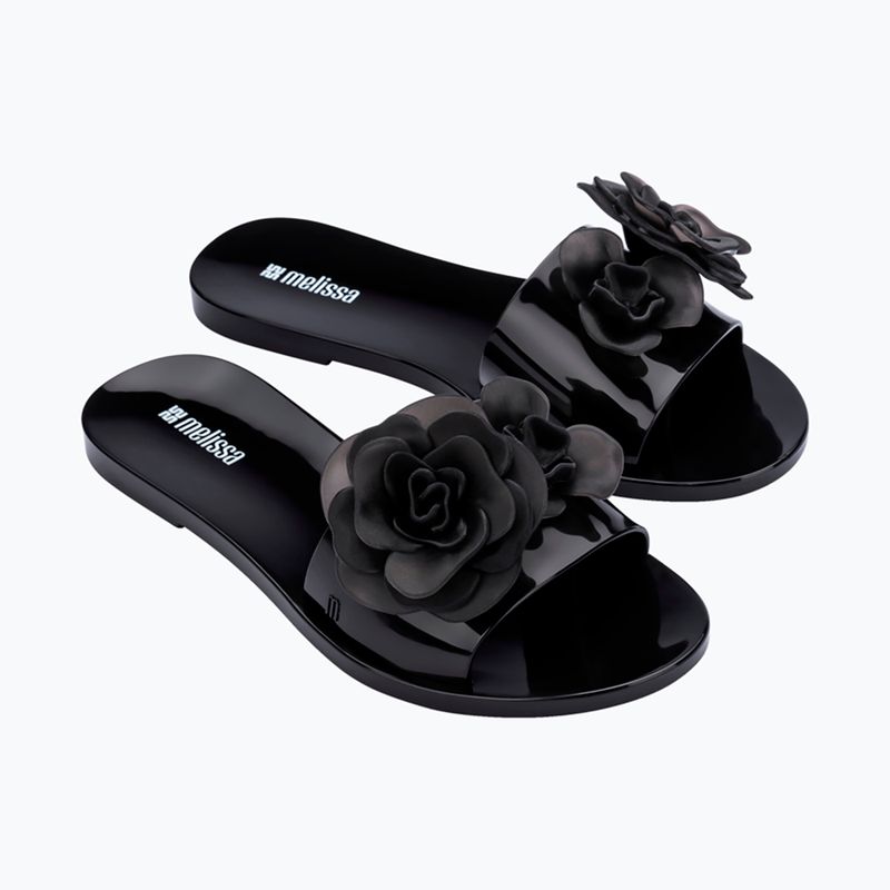 Șlapi pentru femei Melissa Babe Petals Ad black 3