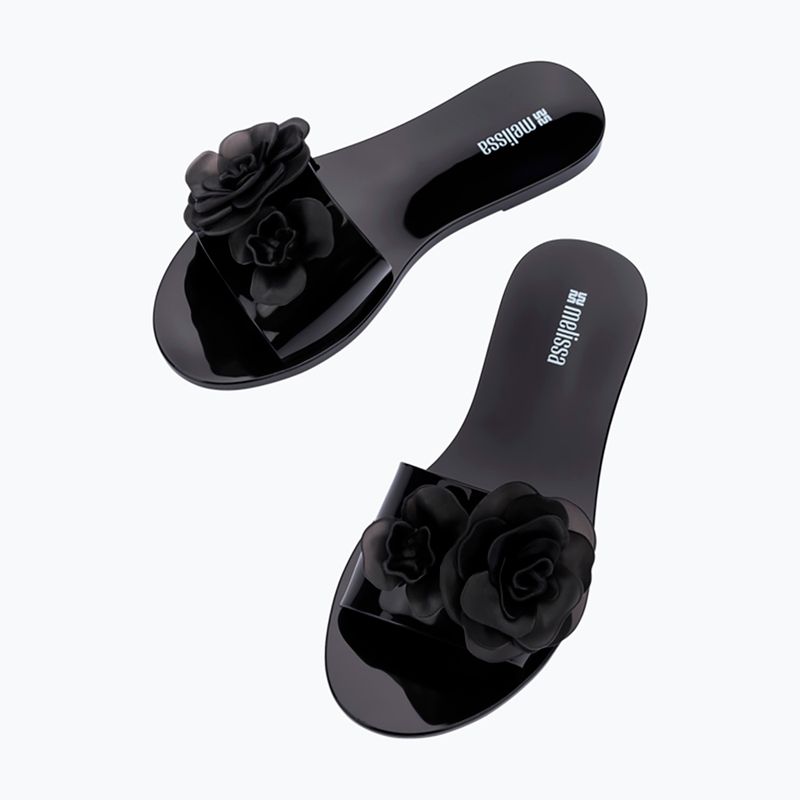 Șlapi pentru femei Melissa Babe Petals Ad black 5