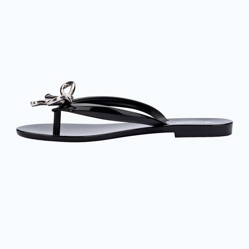 Șlapi pentru femei Melissa Harmonic Iris Ad black/silver 2