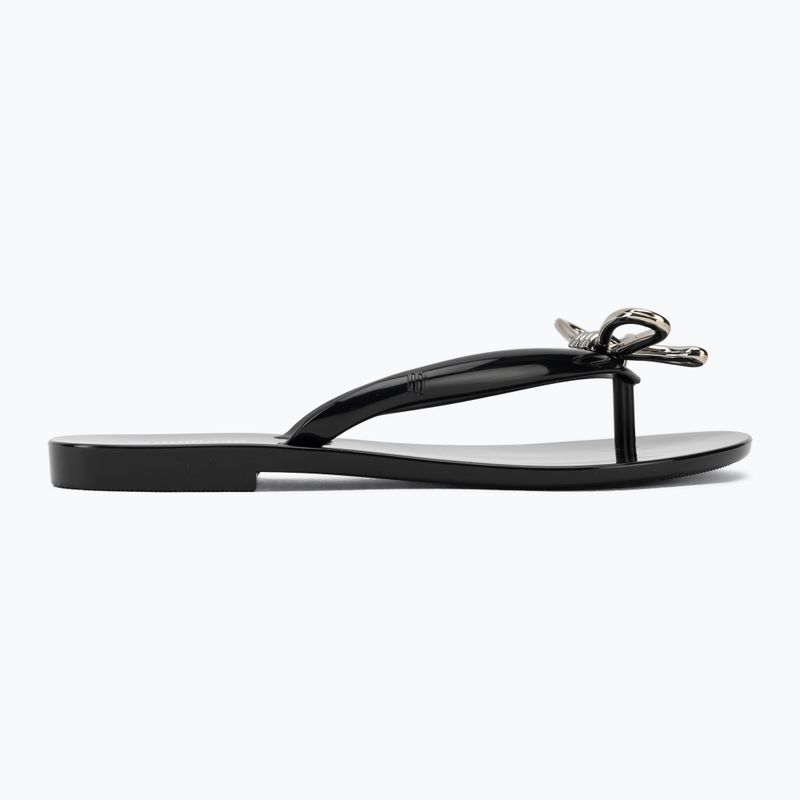 Șlapi pentru femei Melissa Harmonic Iris Ad black/silver 2