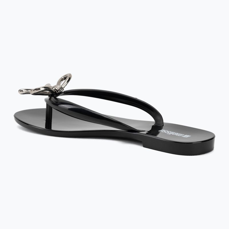 Șlapi pentru femei Melissa Harmonic Iris Ad black/silver 3