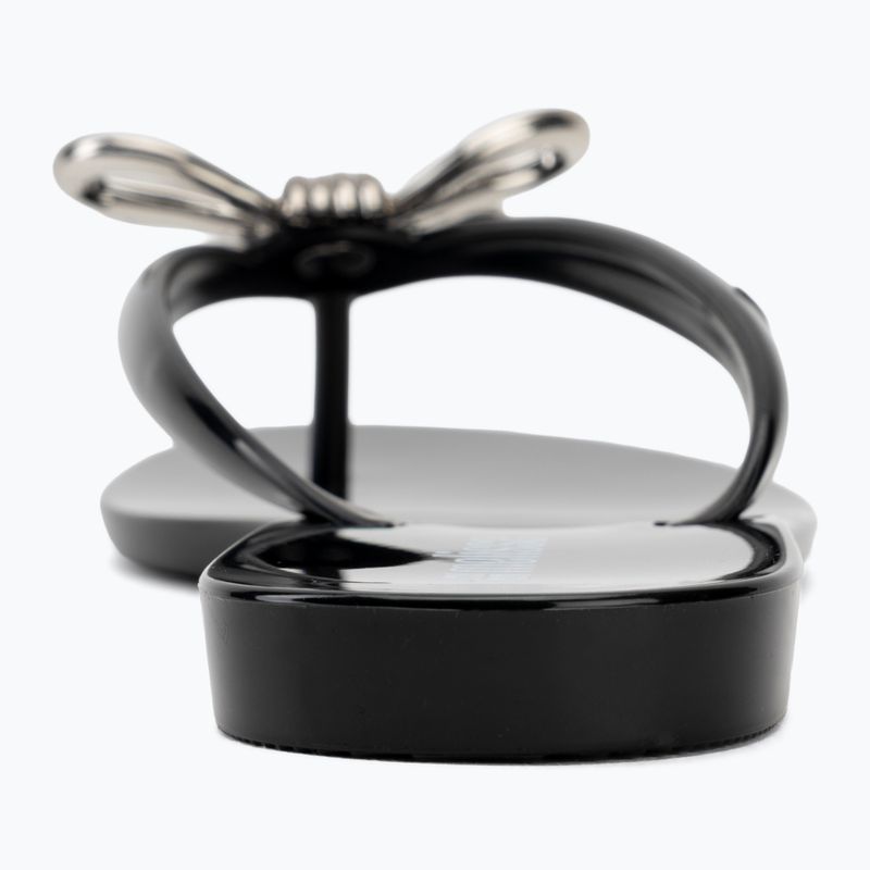 Șlapi pentru femei Melissa Harmonic Iris Ad black/silver 6