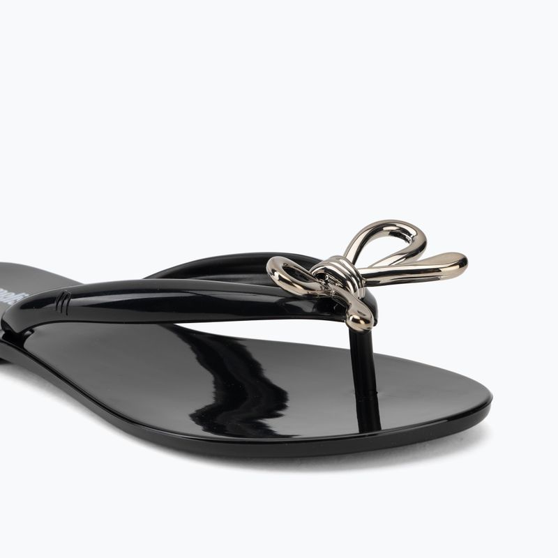 Șlapi pentru femei Melissa Harmonic Iris Ad black/silver 7