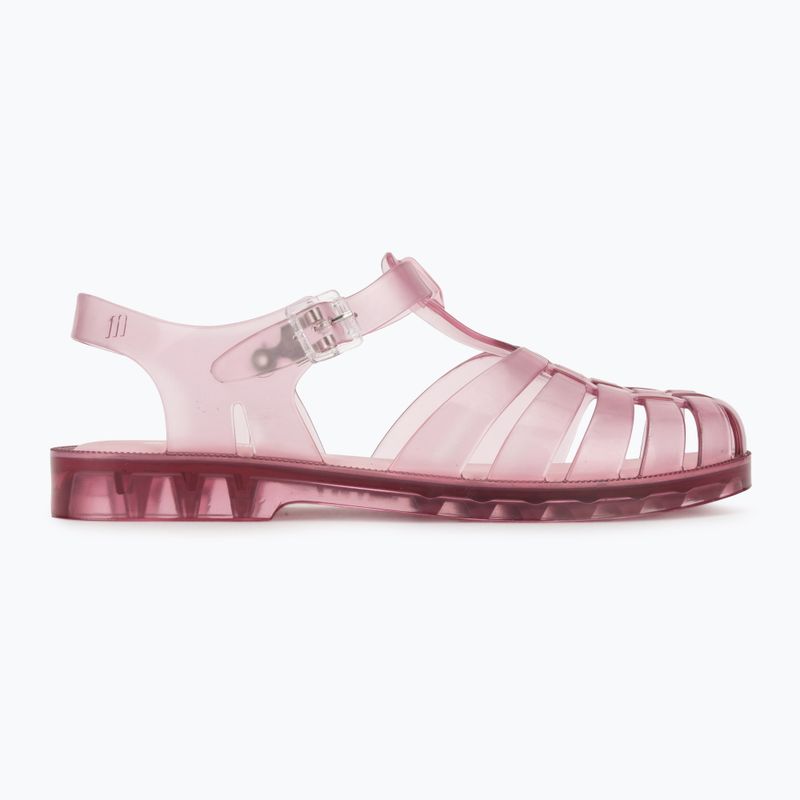 Sandale pentru femei Melissa Possession Ad rosa claro transparente 2