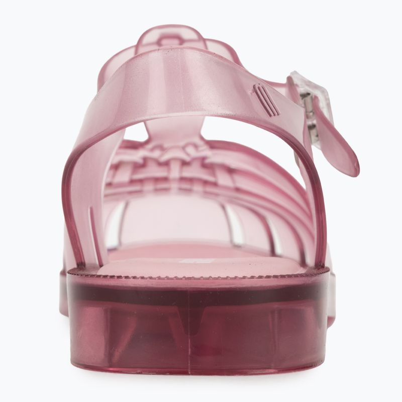 Sandale pentru femei Melissa Possession Ad rosa claro transparente 6