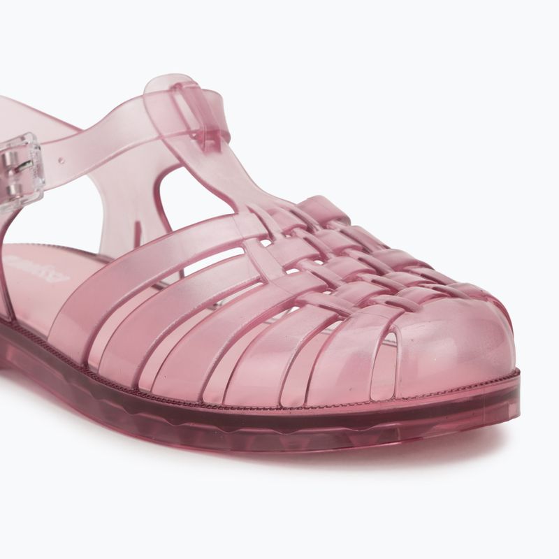 Sandale pentru femei Melissa Possession Ad rosa claro transparente 7