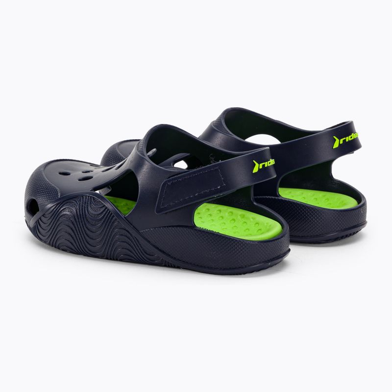 Sandale RIDER Comfy Baby albastru/verde