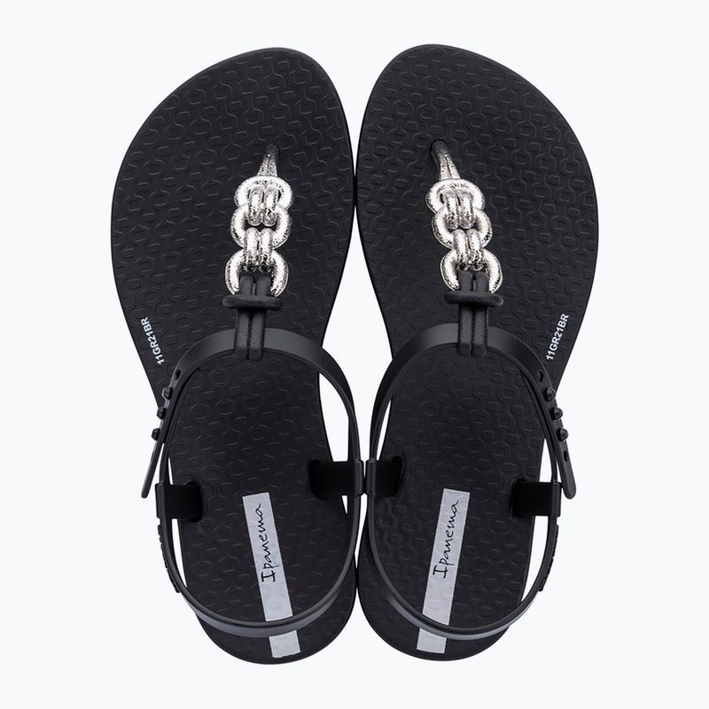 Sandale pentru copii Ipanema Class Charm II Kids black/silver 2