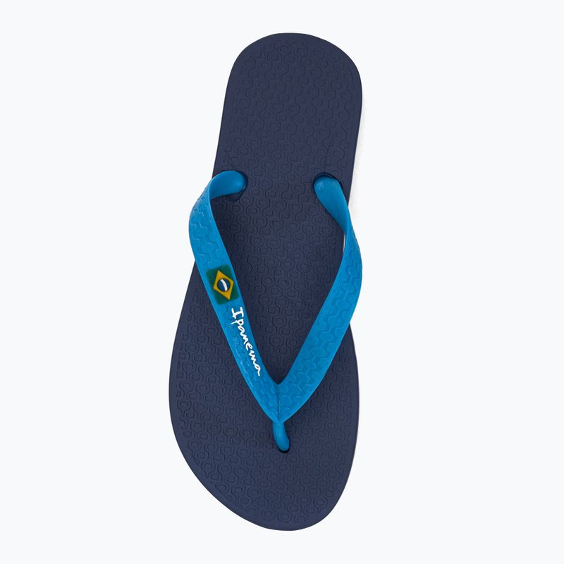 Ipanema Clas Brasil flip flop pentru copii albastru 80416-22117 6