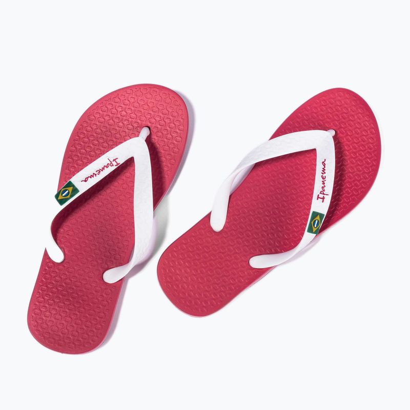 Ipanema Clas Brasil flip flop pentru copii roz 80416-20700 10